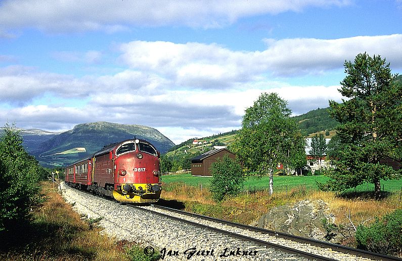 Die Blockstelle Eisenbahnfotos aus Norwegen